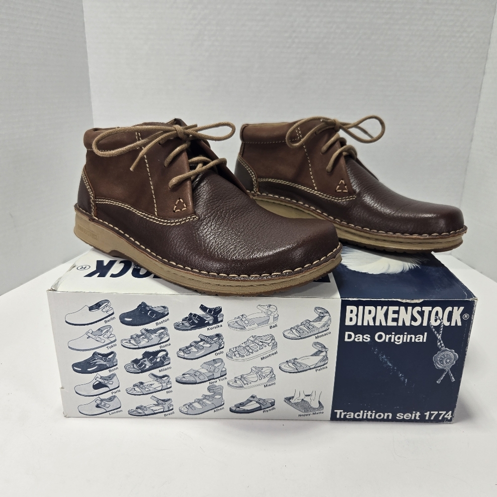 Birkenstock Unisex Memphis High Nubuck Leather Boots Size EU 37 Reg US M4 W6